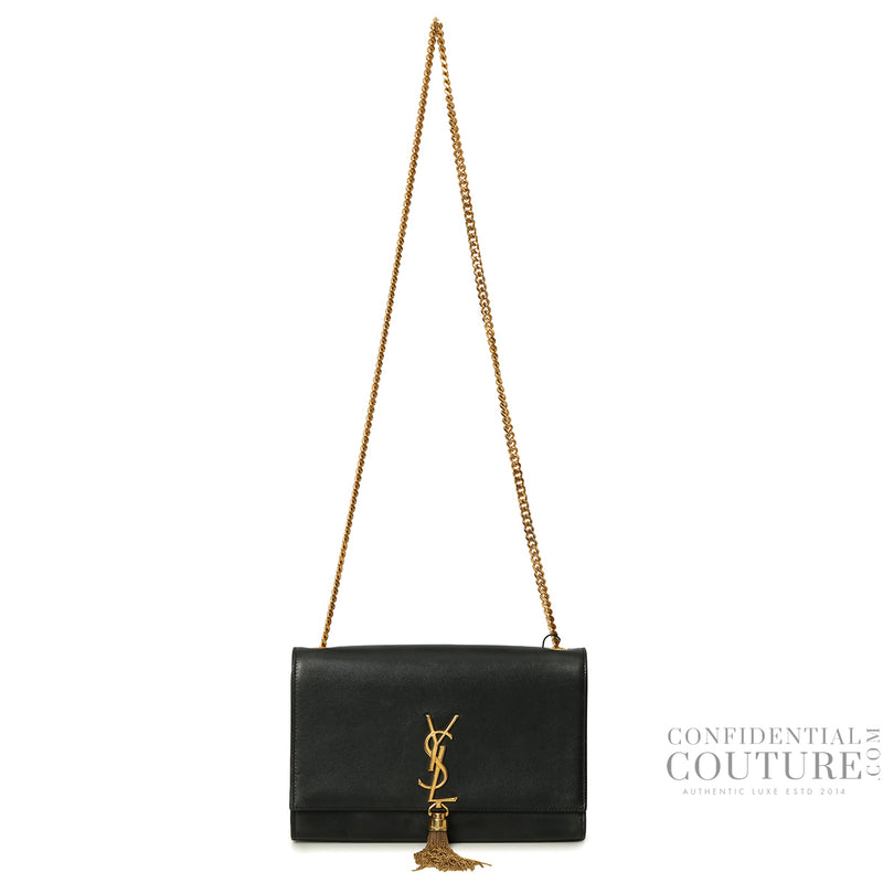 Kate Tassel Medium In Grain De Poudre Leather