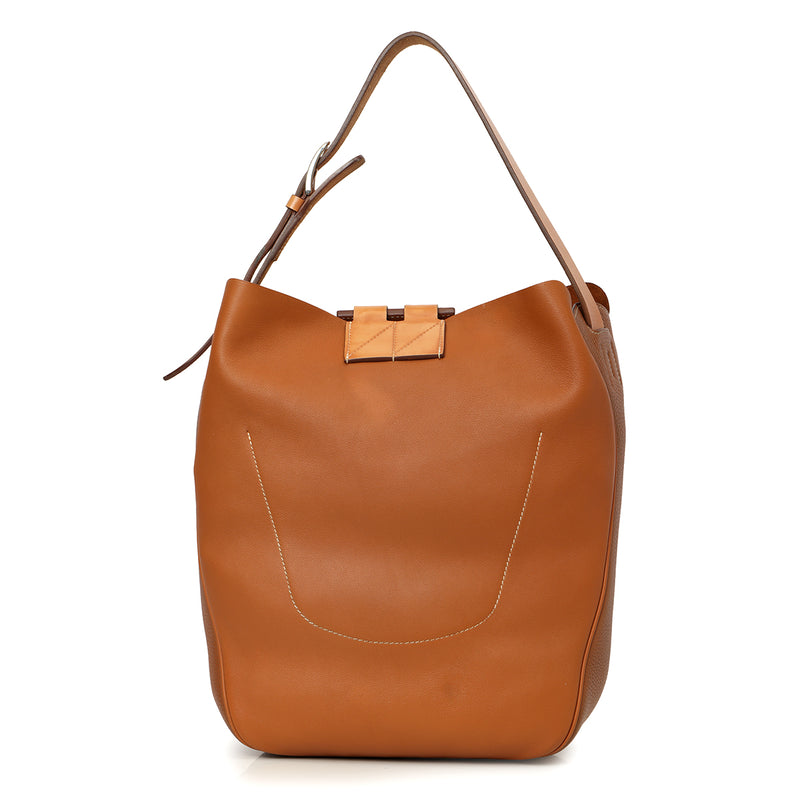 Pre-loved Hermes Gold Swift & Clemence Virevolte 24 Bag