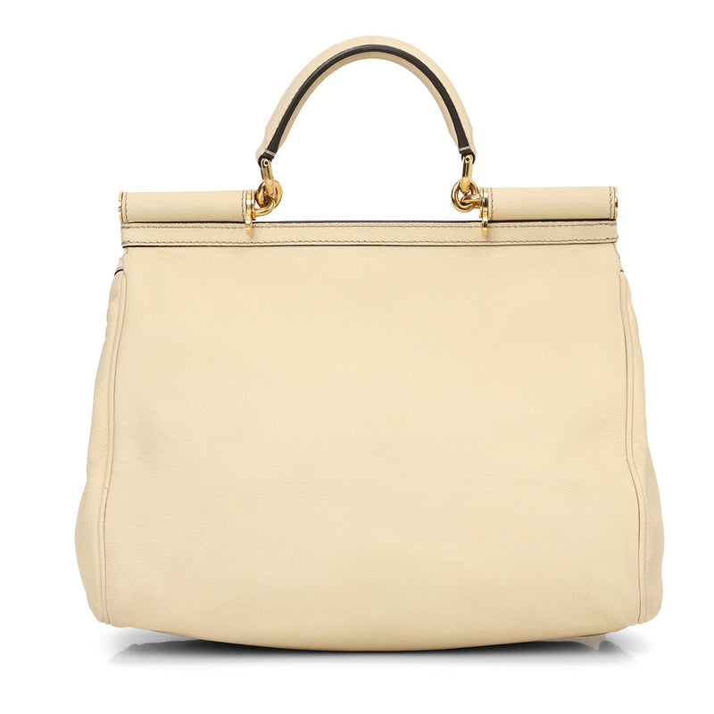 Miss Sicily Ivory Tote