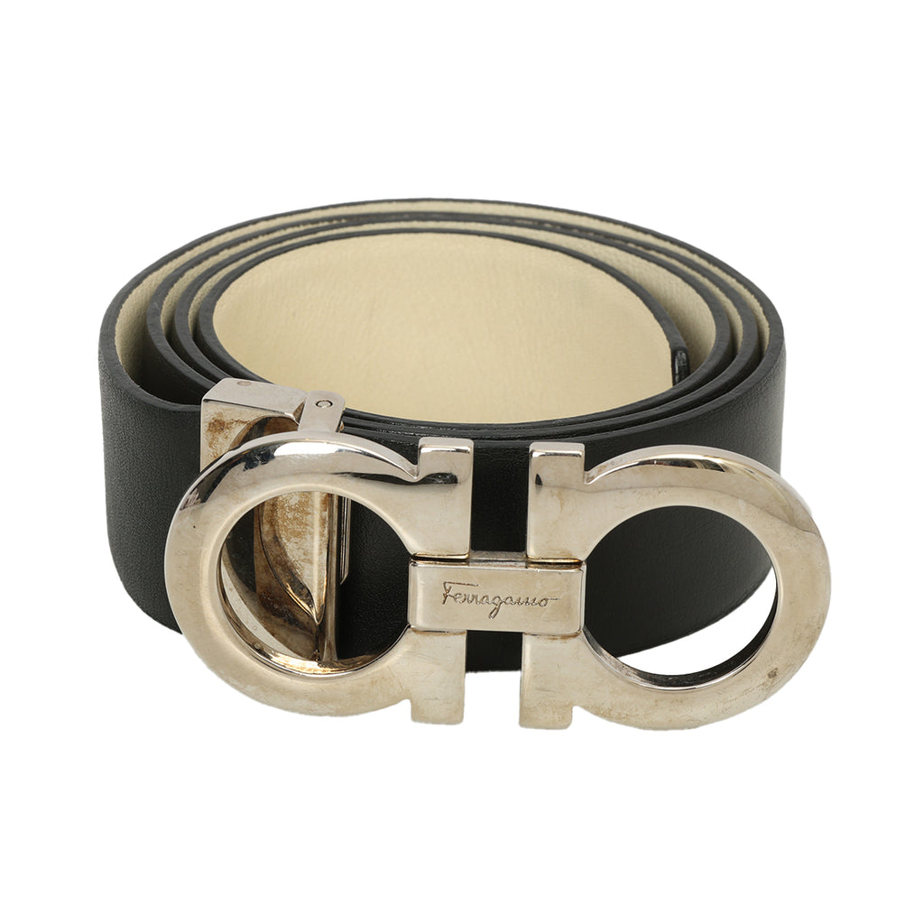 salvatore ferragamo gancini belt