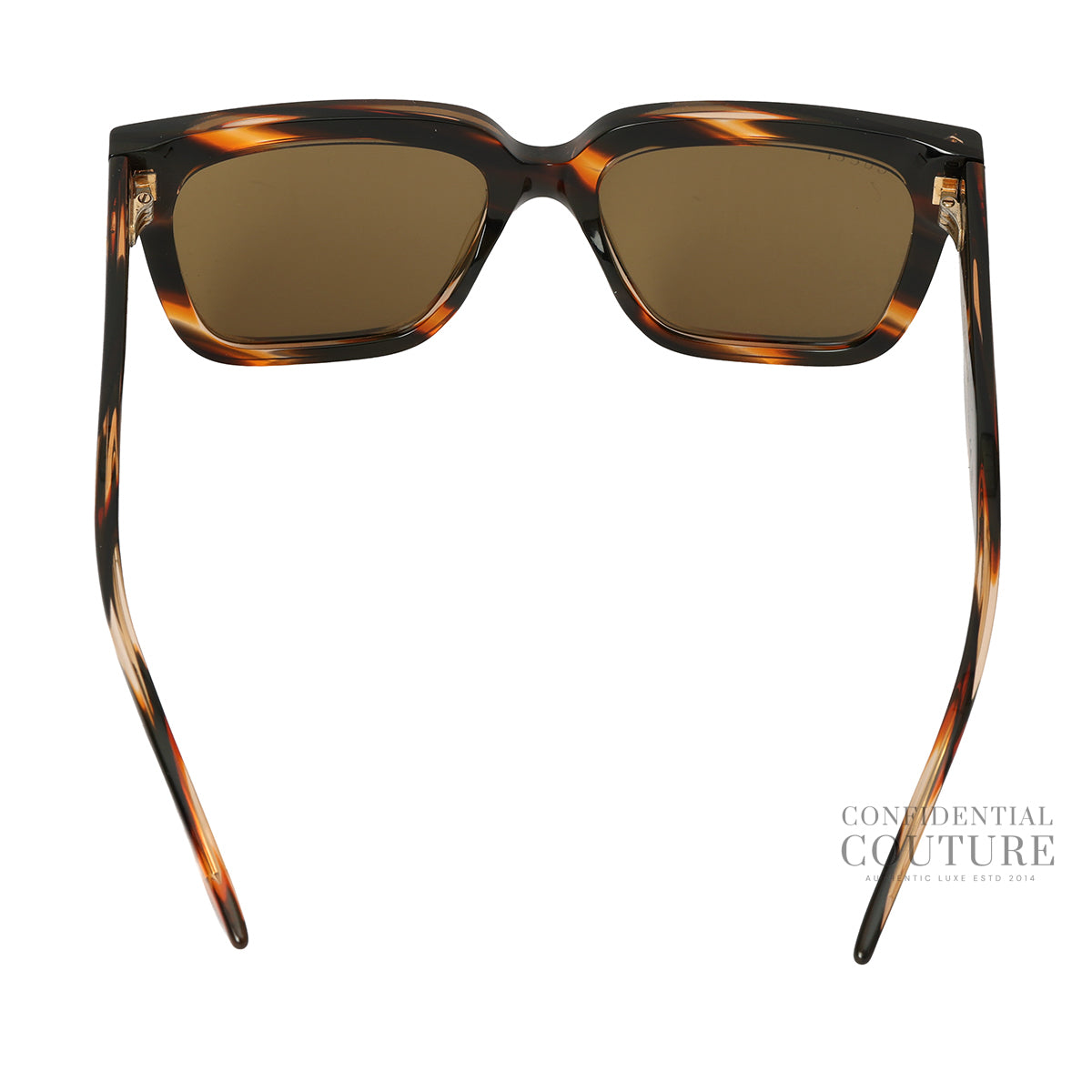 GG1048S Square Frame Brown Tone Sunglasses