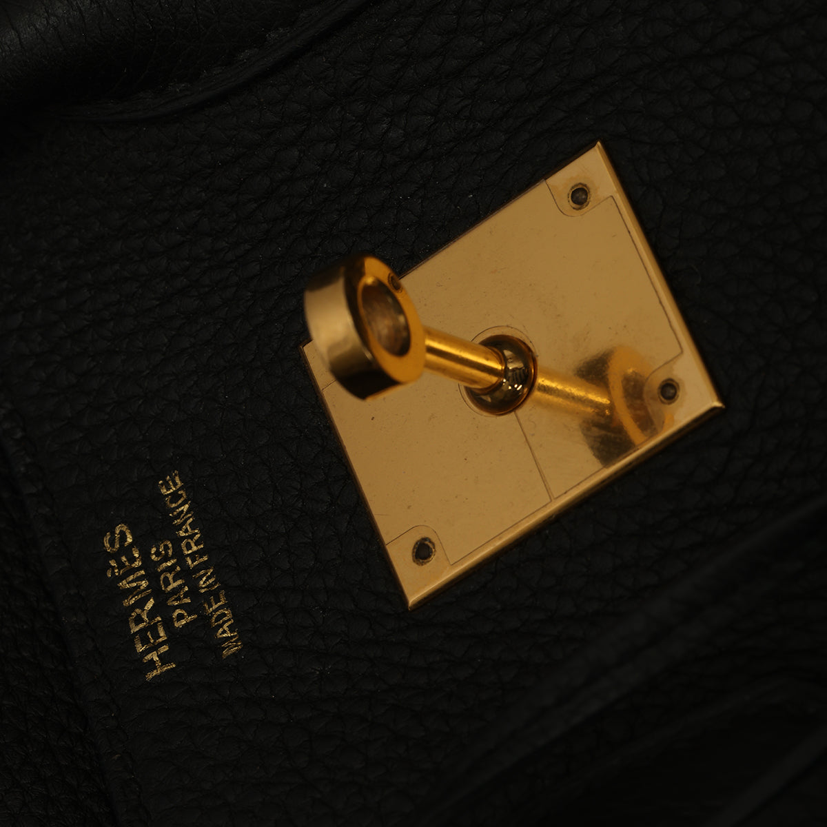 Birkin 35 Noir With Ggold Hardware