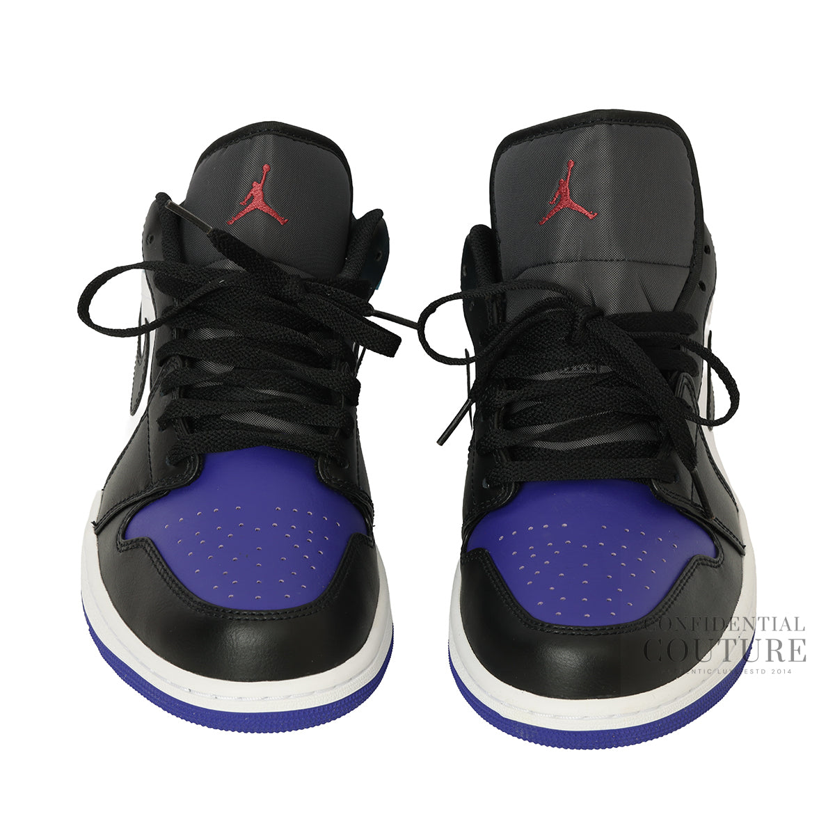 Air Jordan 1 Aqua/Purple Low Top Sneakers UK 10 | EU 45