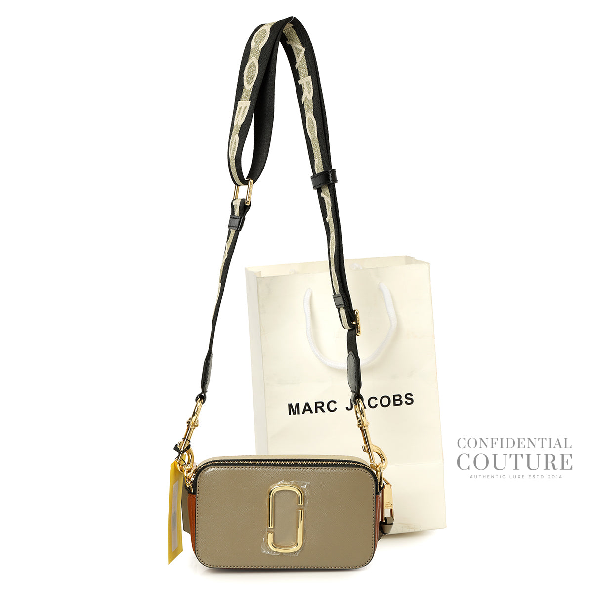 The Snapshot Multi-Colour Leather Crossbody Bag