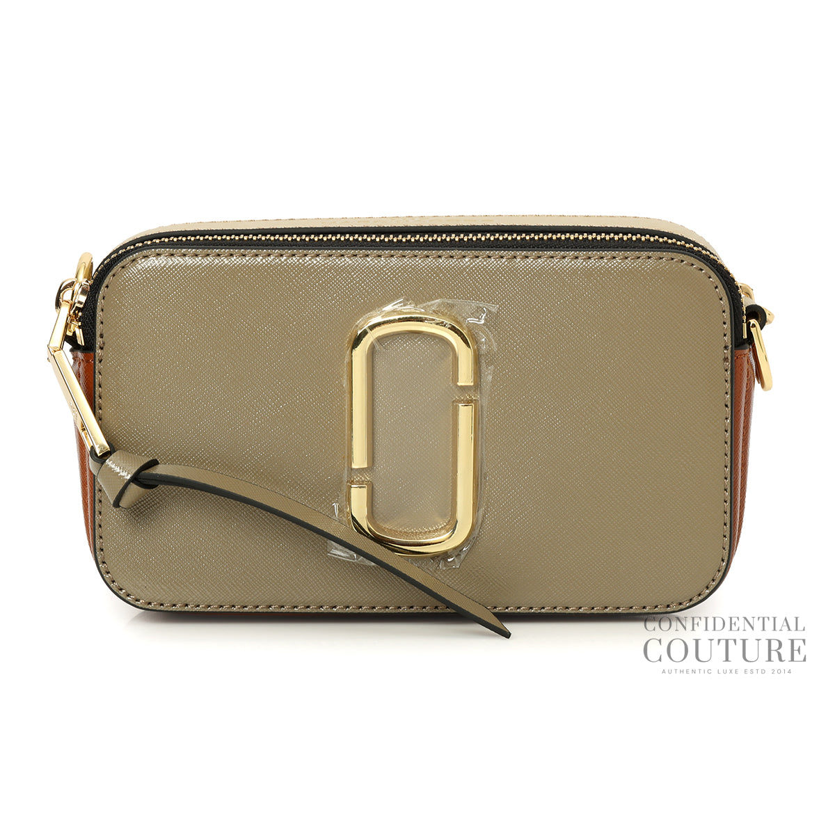The Snapshot Multi-Colour Leather Crossbody Bag