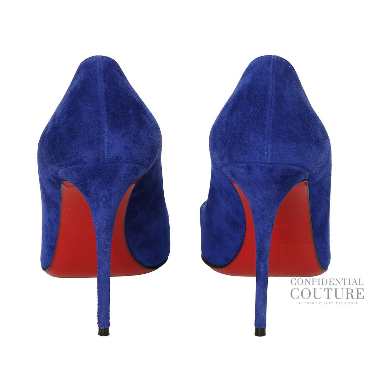 Drama 100 Blue Studded Pumps Size 37