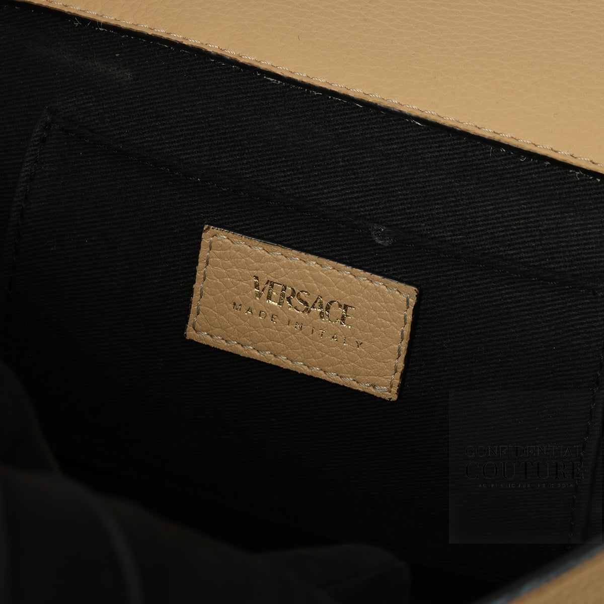 Nude Leather Virtus Crossbody Bag