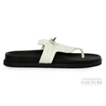 White Empire Sandals In Leather EU 39 | US 8.5 | UK 5.5