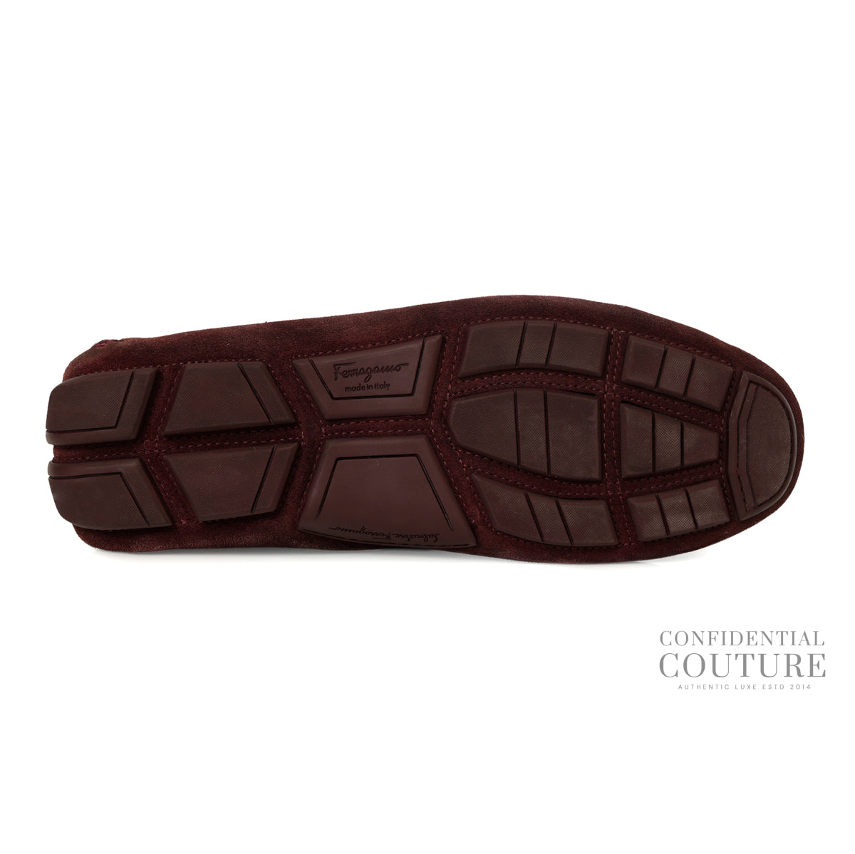 Peter Burgundy Suede Loafers | EU 8