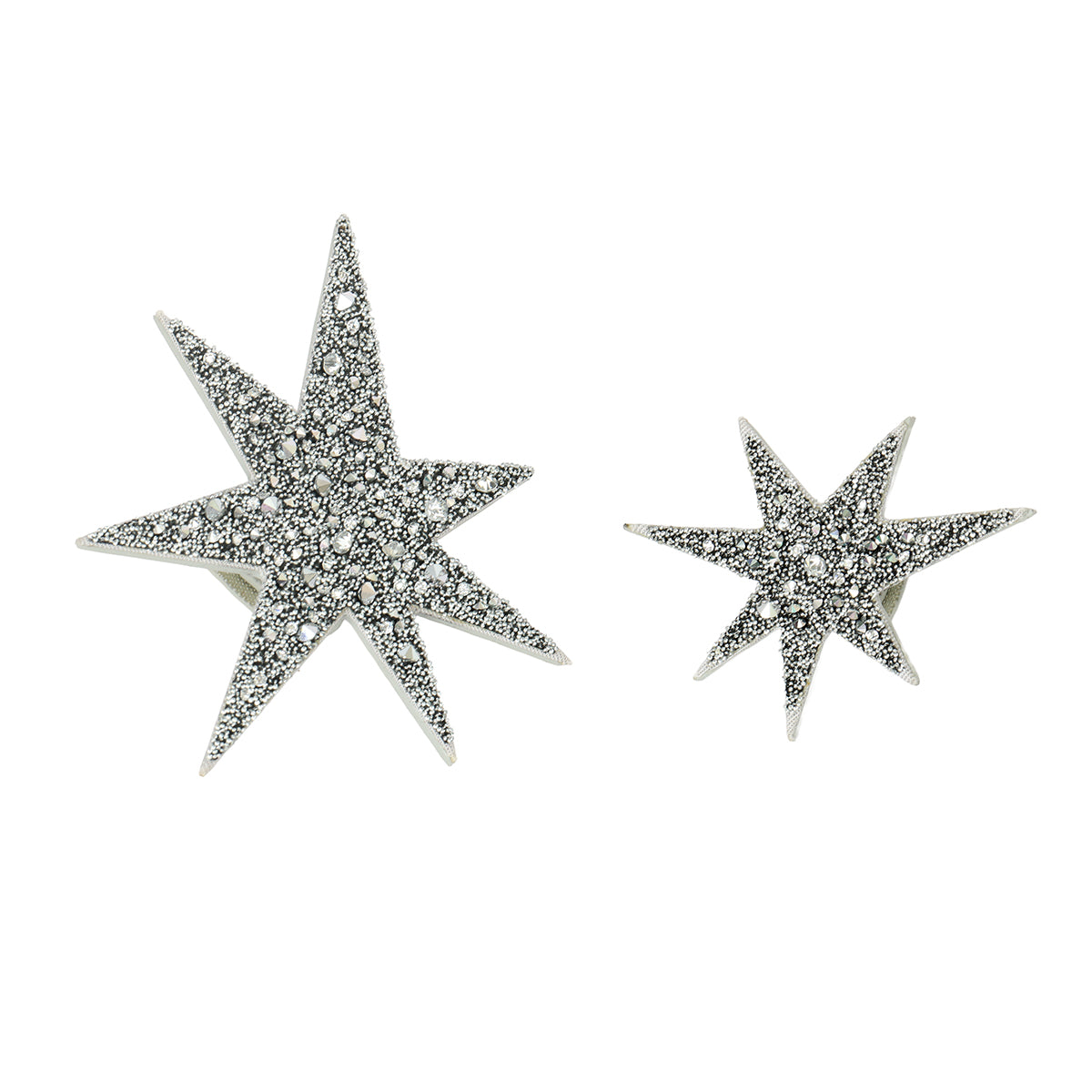 Divine Twinkle Silver Swarovski Stars