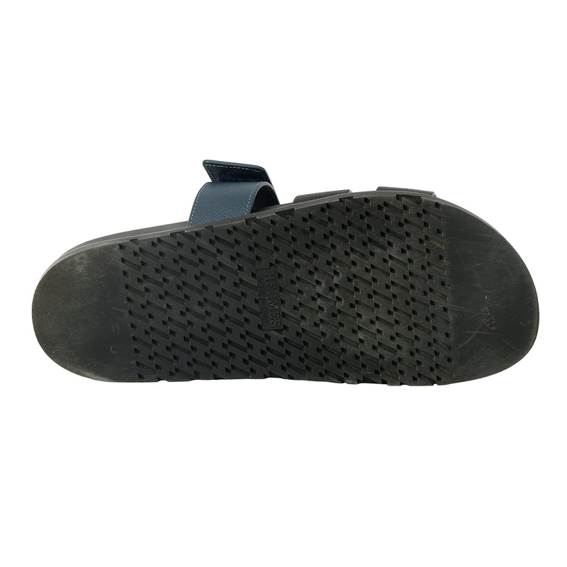 Pre-loved Hermes Epsom Men Chypre Sandal Black