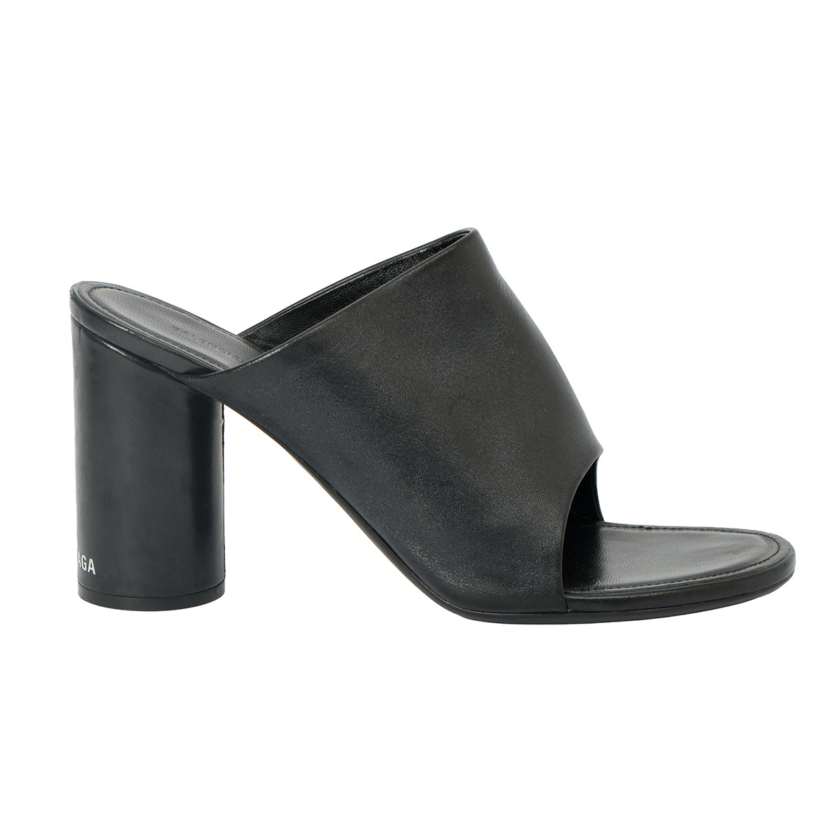 Black Block Heel Mules EU 38.5