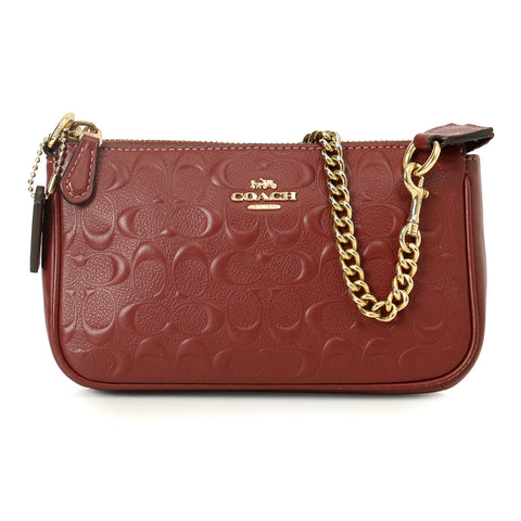 Nolita Maroon Small Pochette Bag 19