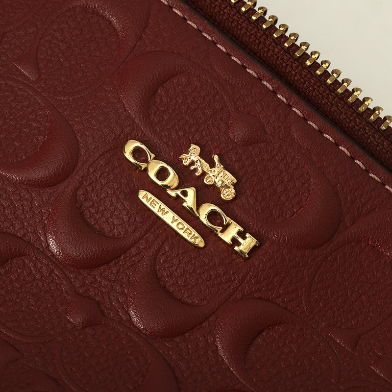 Nolita Maroon Small Pochette Bag 19