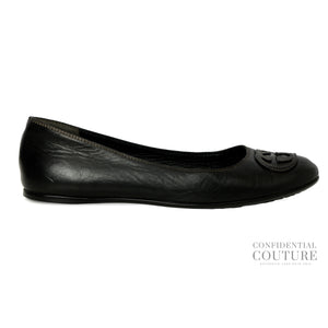 Soho GG Interlocking Black Ballerina | EU 37.5