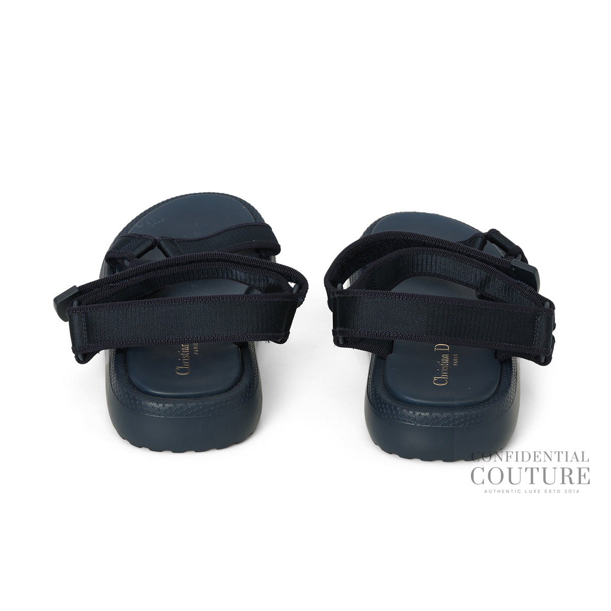 Navy Dioriviera D-Wave Sandal EU 40.5 | UK 8 | US 10.5