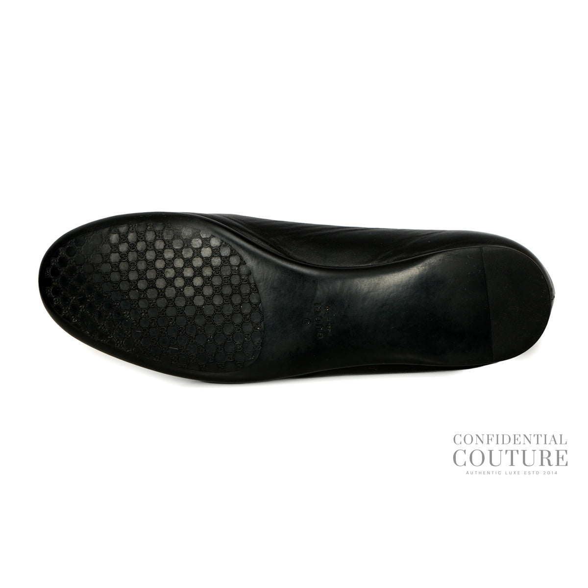 Soho GG Interlocking Black Ballerina | EU 37.5