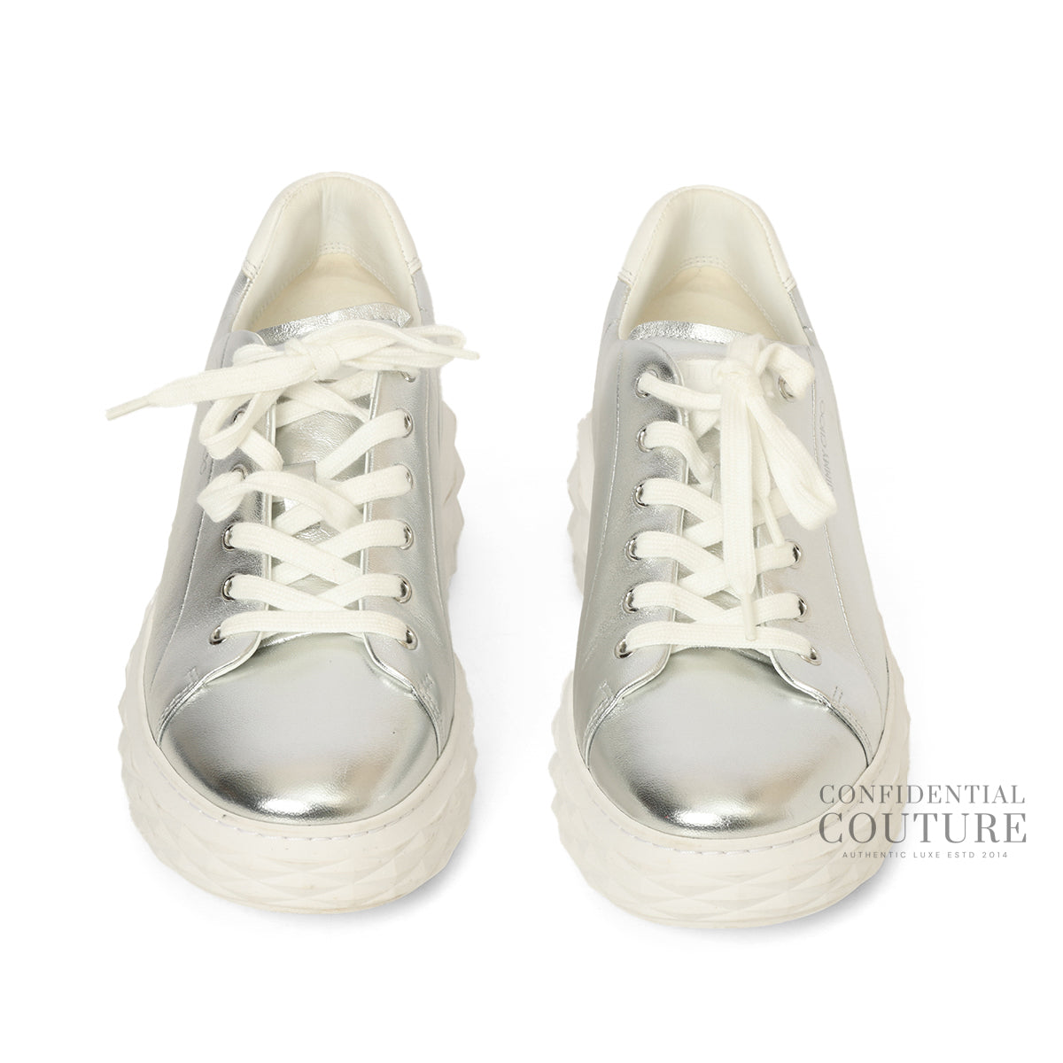 Silver Diamond Light Metallic Sneakers EU 41 | UK 8.5 | US 11
