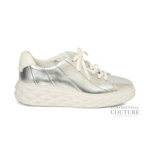 Silver Diamond Light Metallic Sneakers EU 41 | UK 8.5 | US 11