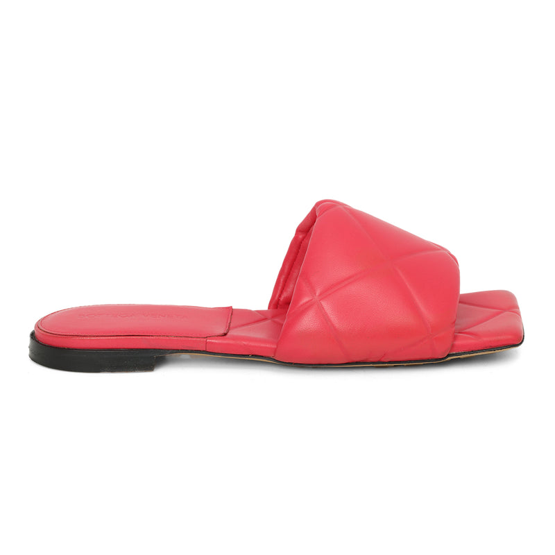 Pink Quilted Sandals-37