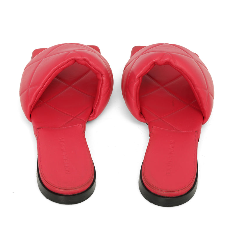Pink Quilted Sandals-37