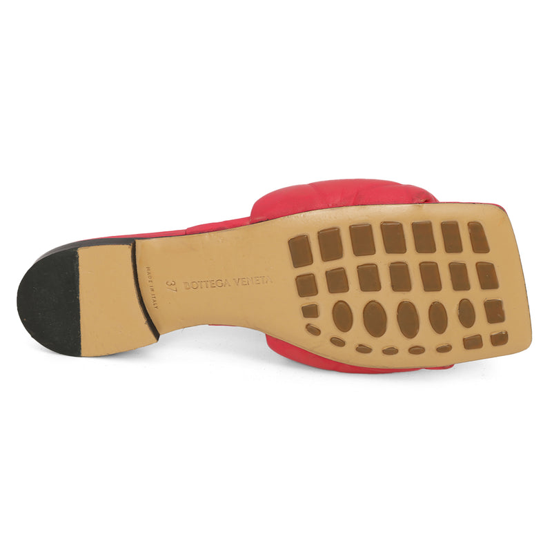 Pink Quilted Sandals-37
