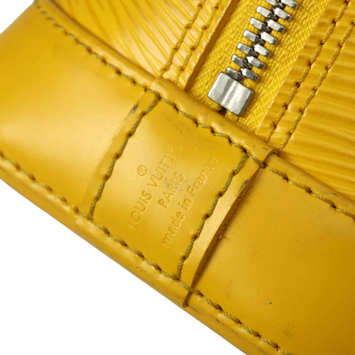 Alma BB Yellow Epi Leather