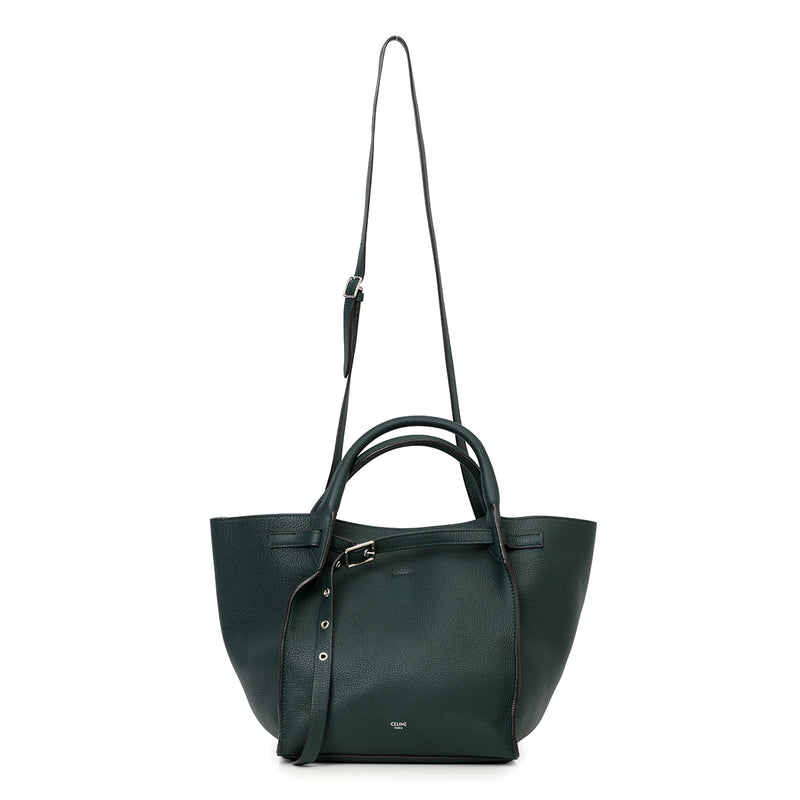 Leather Big Bag Small In Grained Calfskin