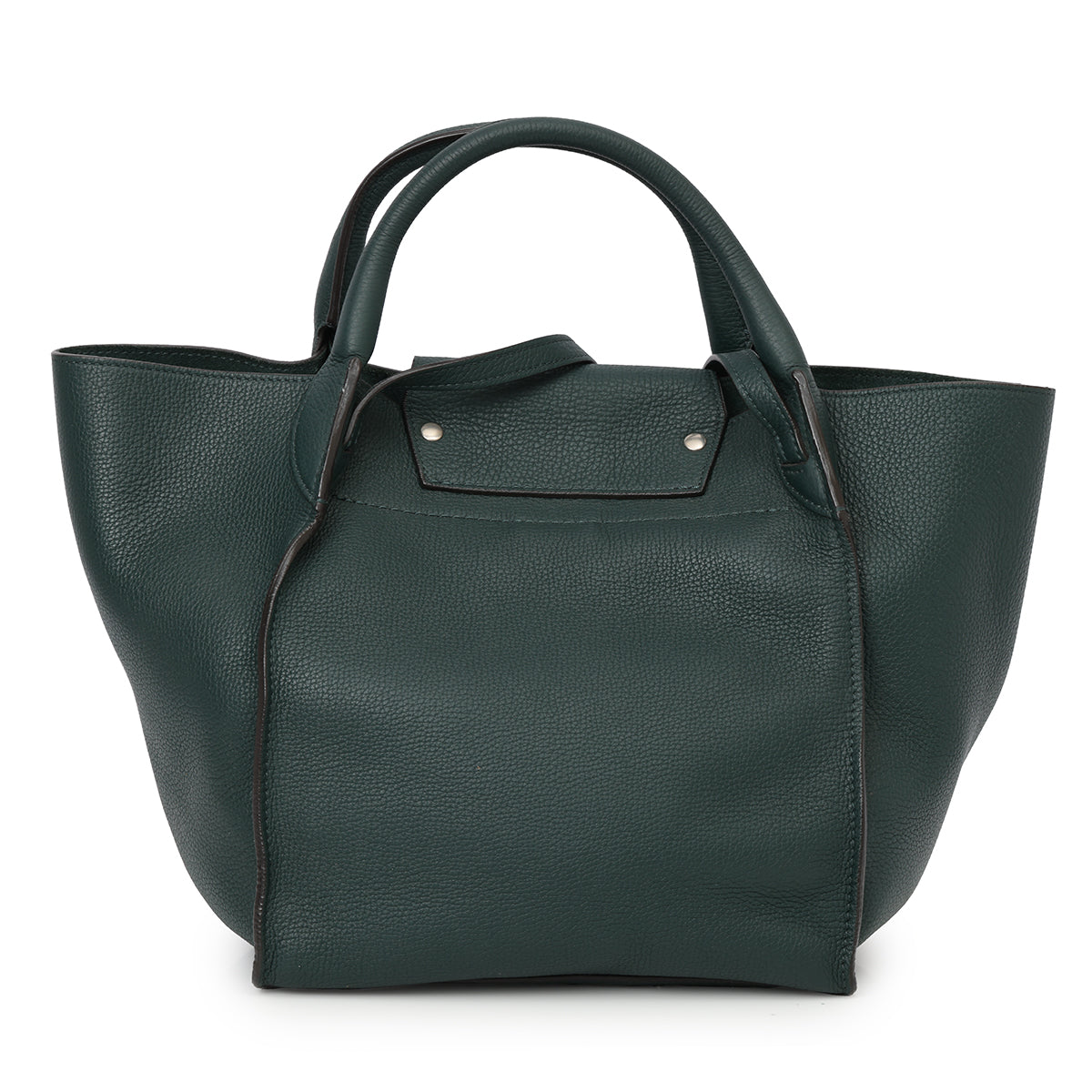 Leather Big Bag Small In Grained Calfskin