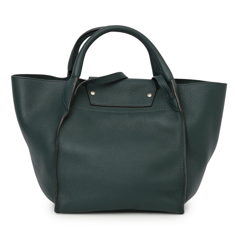 Leather Big Bag Small In Grained Calfskin