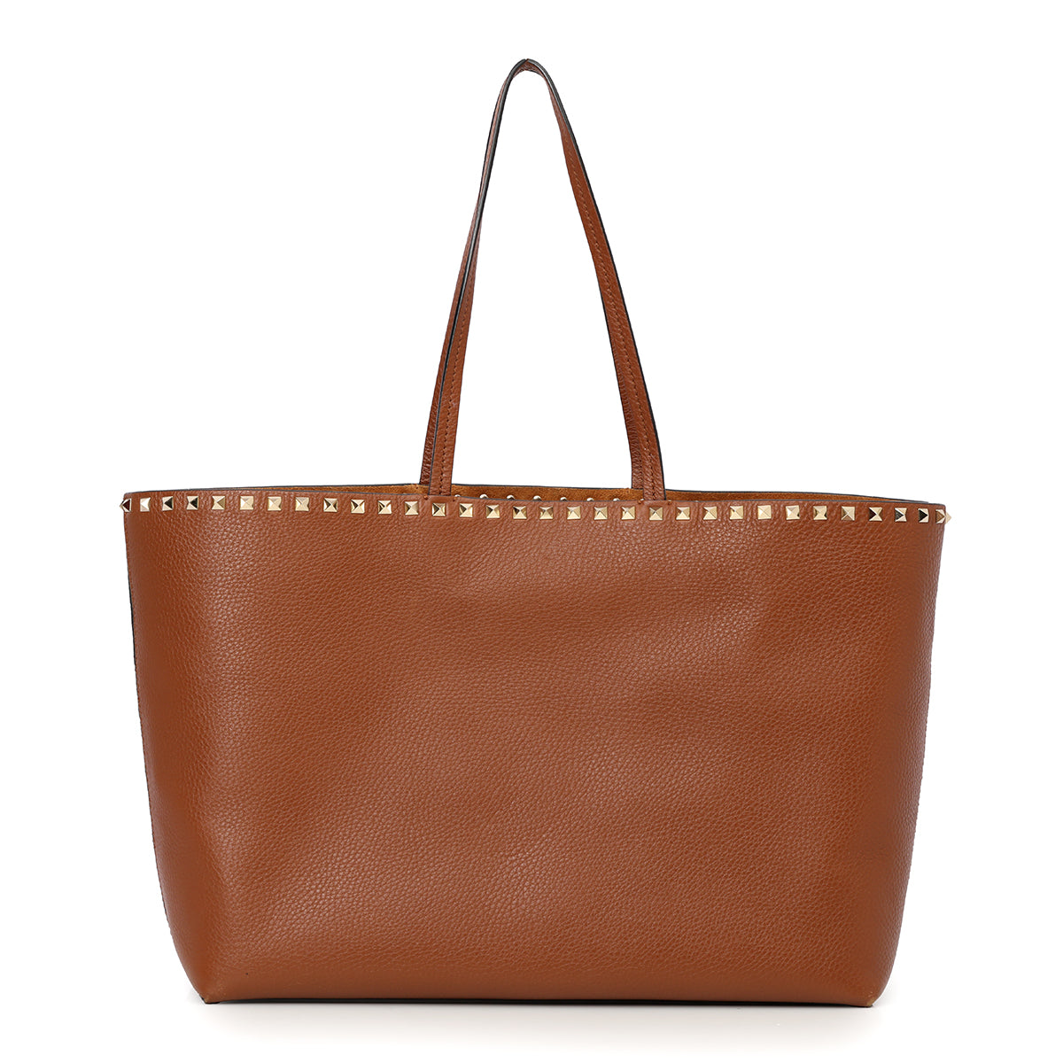 Garavani Rockstud Branded Tote Bag  One Size
