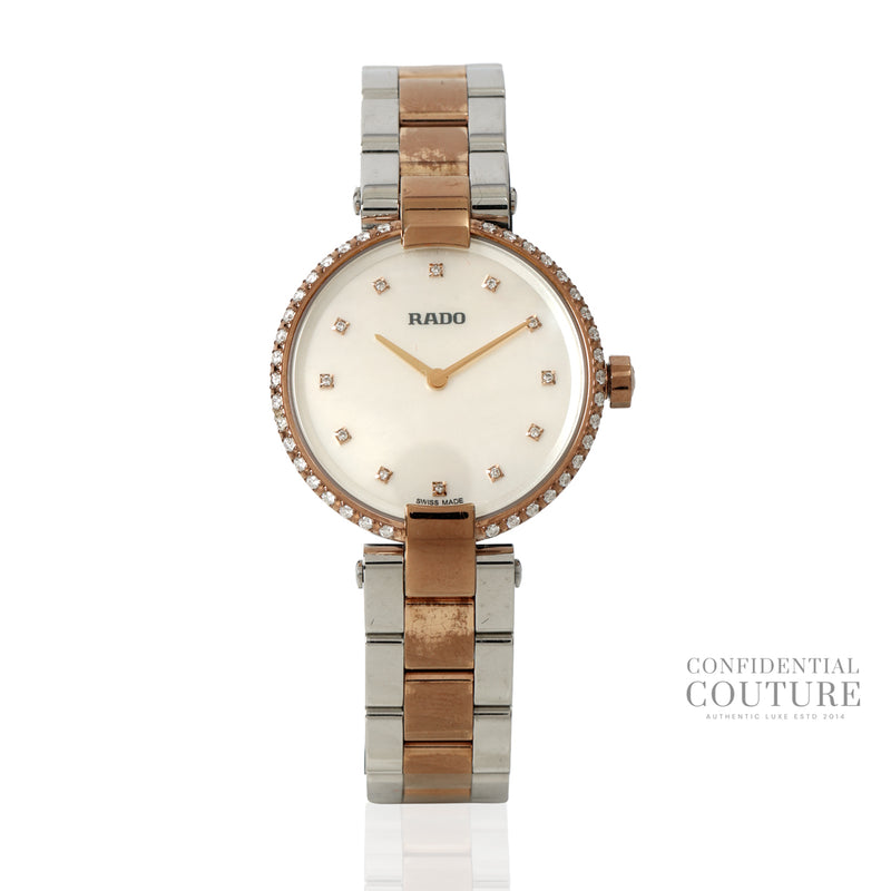 Secondhand Rado Coupole Classic Mop Dial With Diamonds | 28.5 MM