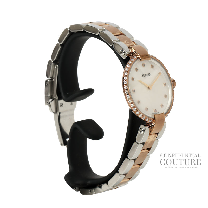 Pre-loved Rado Coupole Classic Mop Dial With Diamonds | 28.5 MM