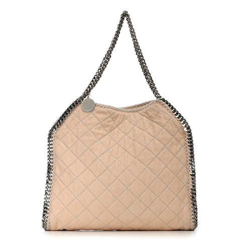 Falabella Foldover Pink Large Tote Bag