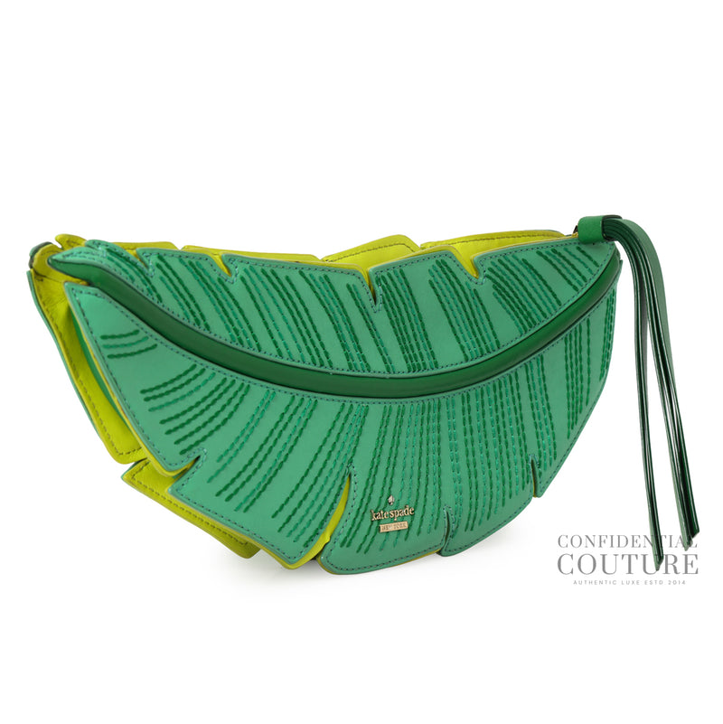 Kate Spade Banana Leaf Clutch