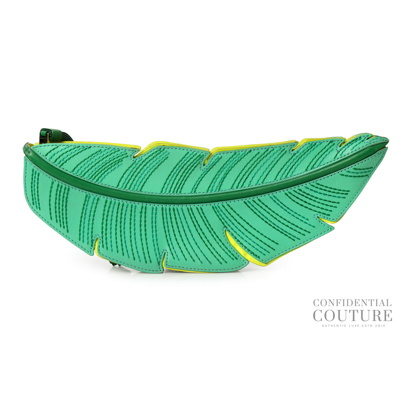 Kate spade banana leaf clutch sale