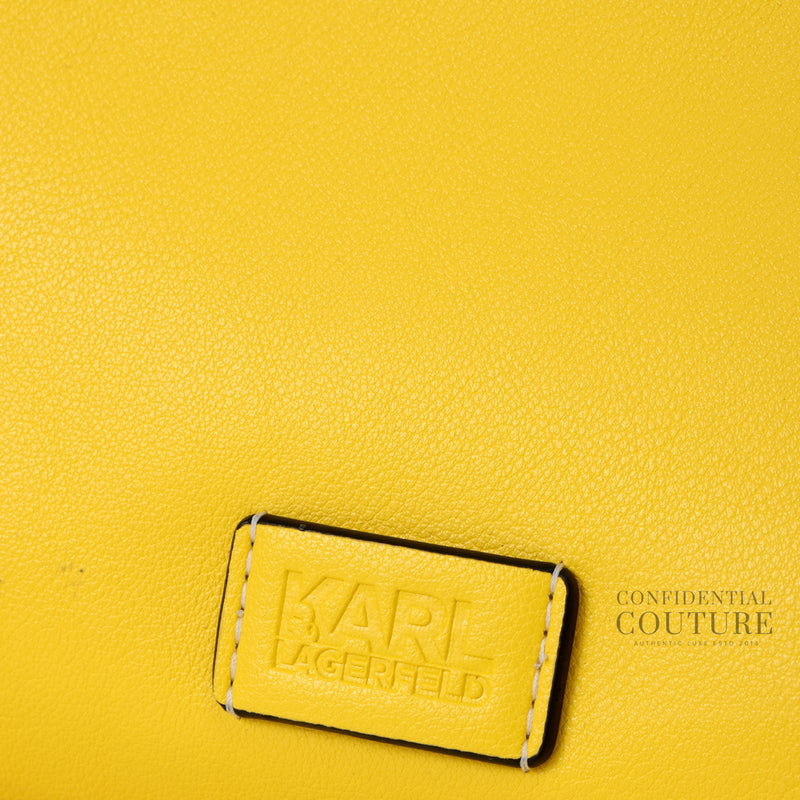 Women KARL LAGERFELD Smile Yellow K/Ikon Dots Tote