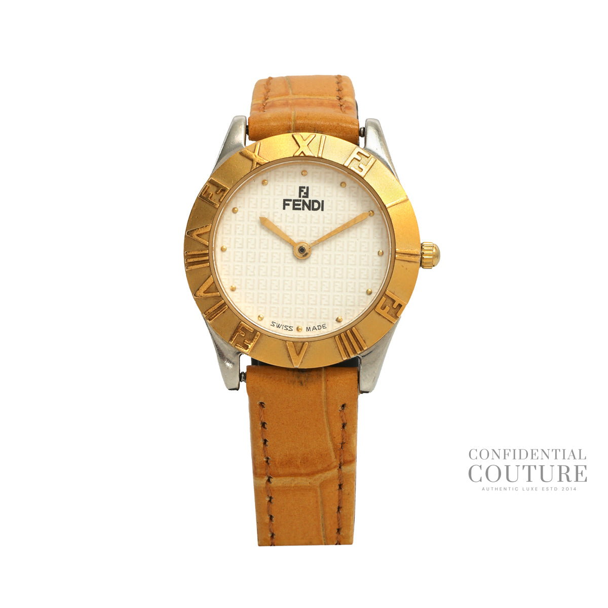 2000L Yellow Leather Strap Watch | 26MM