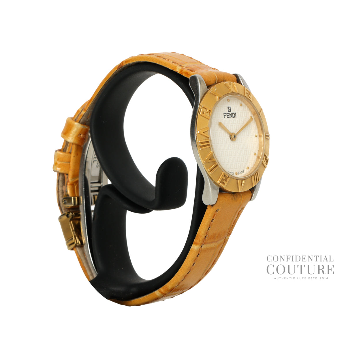 2000L Yellow Leather Strap Watch | 26MM