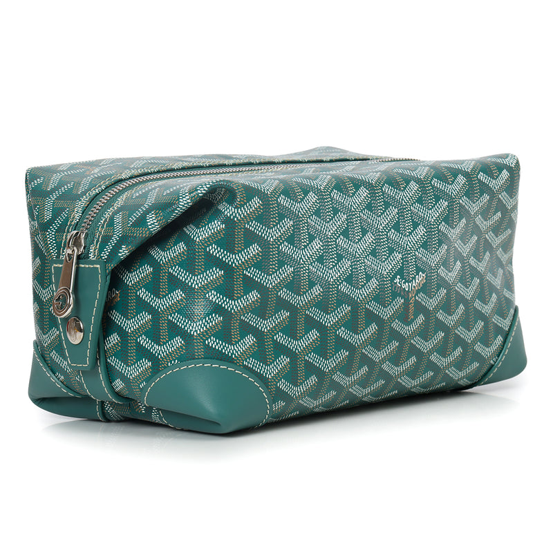 Women goyard green bowling 25 toiletry bag price