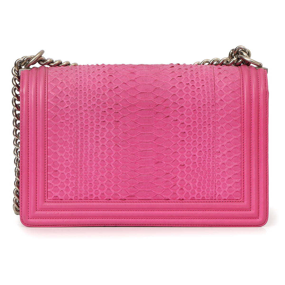 Python Fuchsia Pink New Medium Boy Bag