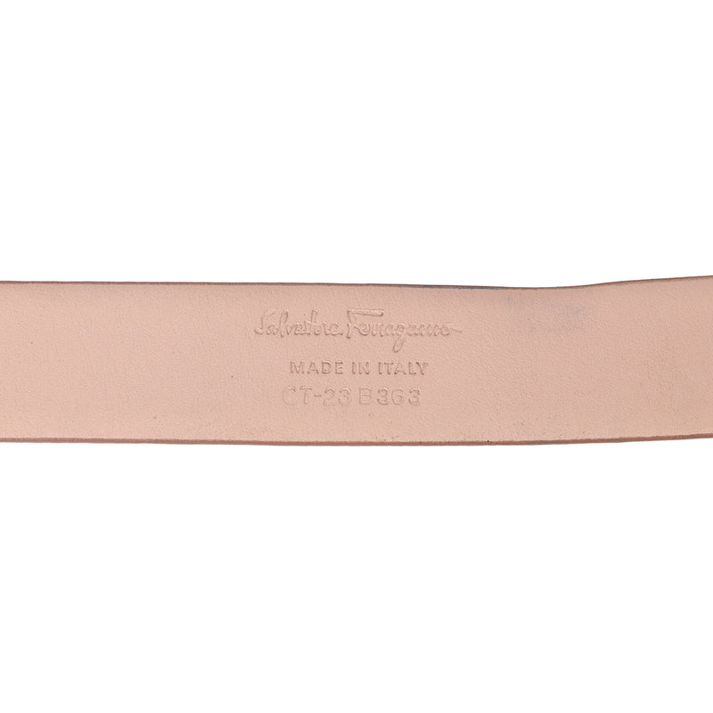 Pink Gancini Adjustable Belt for Women 32"