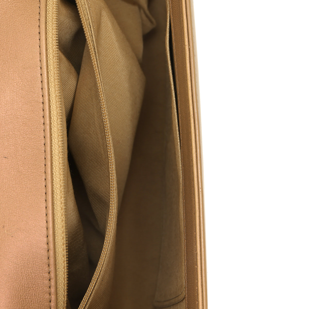 Nude Patent Leather New Medium Boy Bag