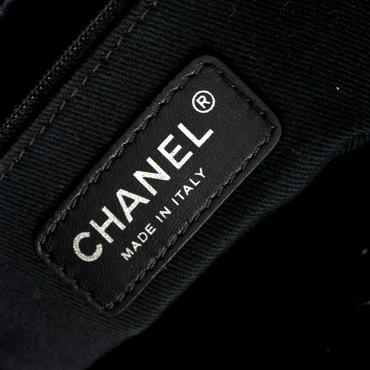 Beige & Black Large CC Accordion Bucket Bag