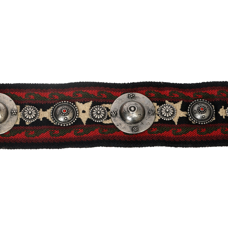 Pre-loved Christian Dior Multicolor Embroidered Shoulder Bag Strap