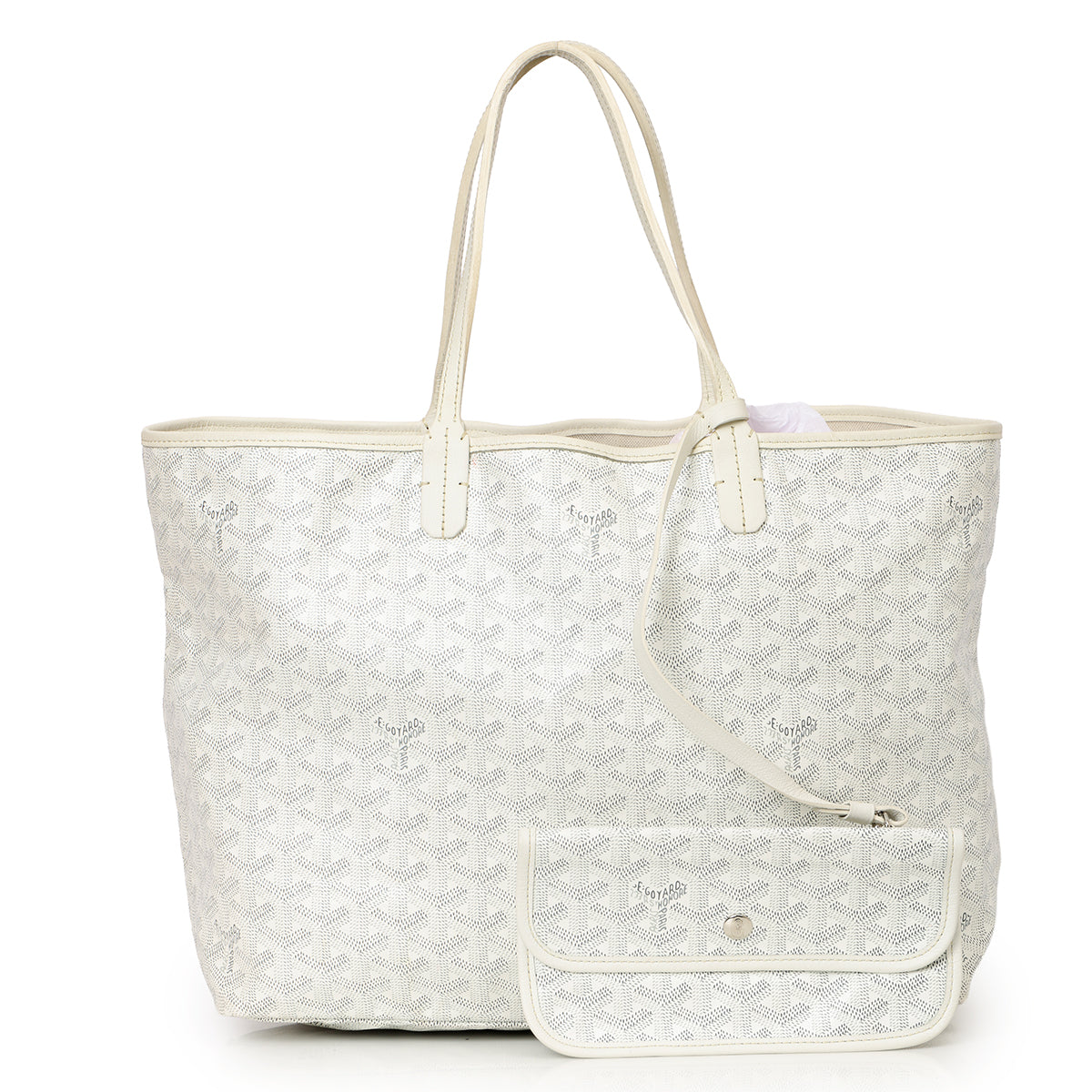 White Saint Louis Tote PM