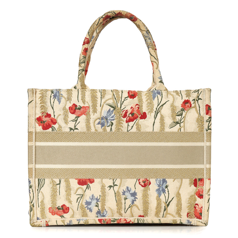Women christian dior 2020 medium hibiscus multicolor book tote price