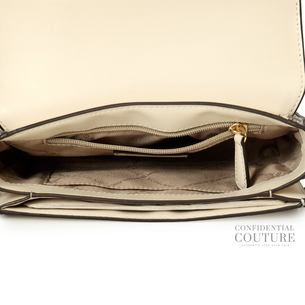 Carmen Medium Convertible Snake Embossed Trim Shoulder Flap Crossbody Bag
