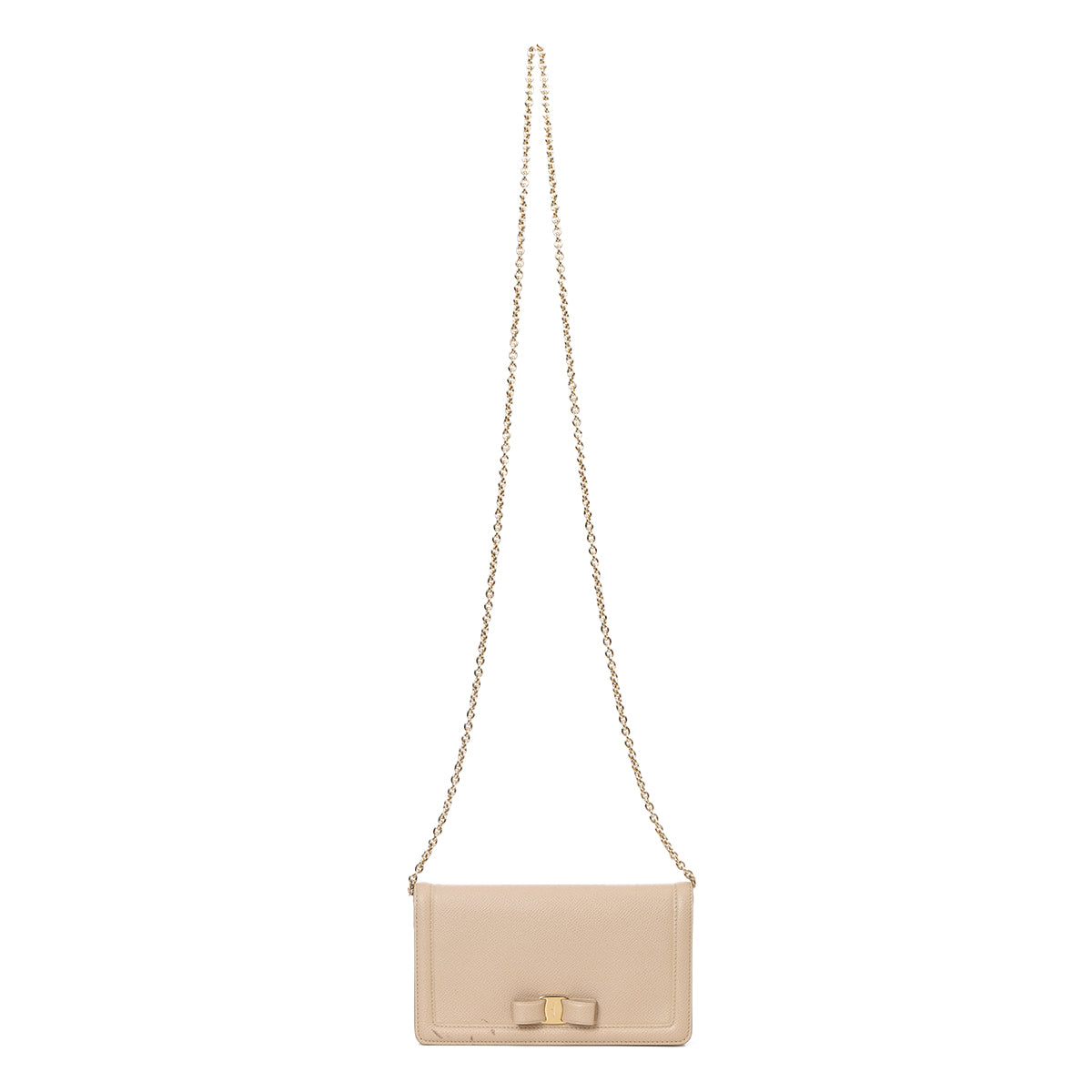 Nude Vara Bow Mini Crossbody Bag