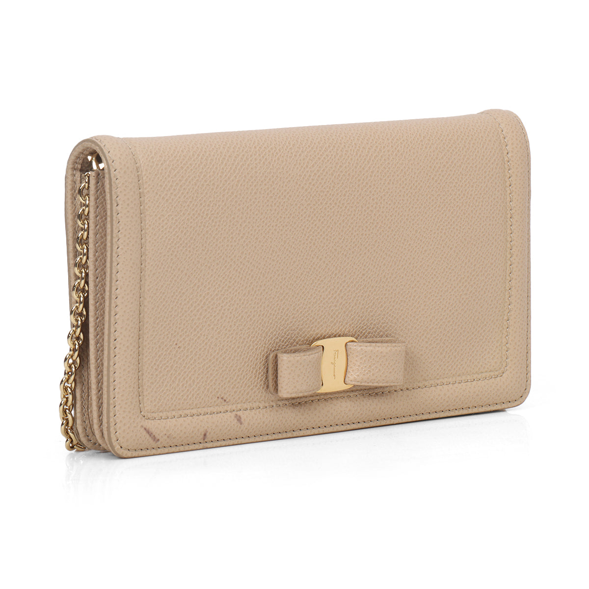 Nude Vara Bow Mini Crossbody Bag